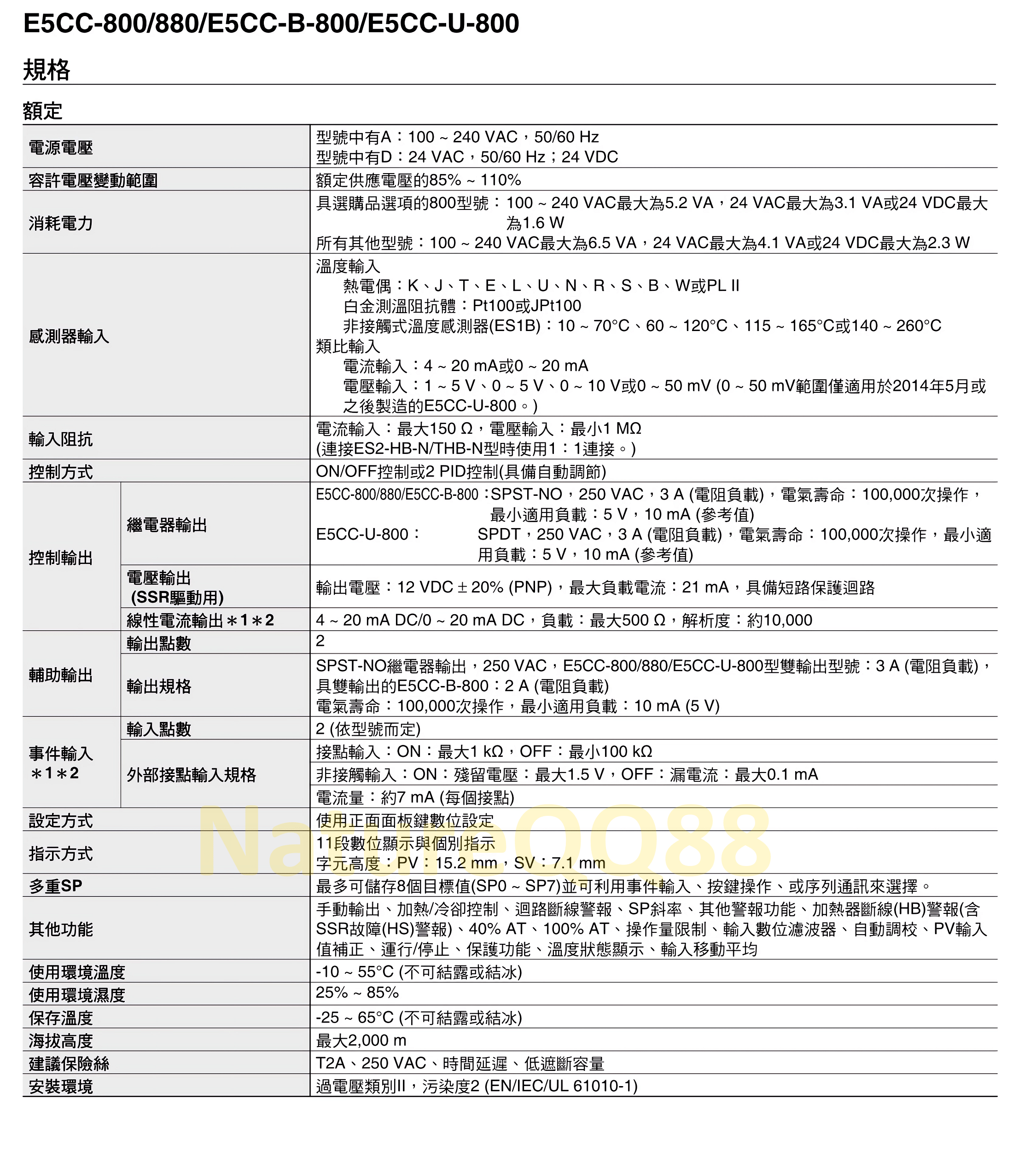 MK5864 OMRON 温度調節器 E5CC-RX2DSM-000-